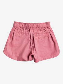 4 Girl's 4-16 Una Mattina Elastic Waist Shorts Pink ERGNS03088 Roxy