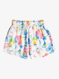 roxy, Детские шорты Rainbow Shower 8-16, ANTHRACITE RG TROPICAL BREEZE (kvj7) Rainbow Shower - Shorts for Girls 8-16 ERGNS03109