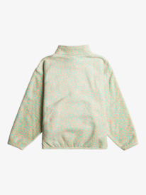 11 Electric Feel - Half-Zip Fleece for Girls 4-16 Bleu ERGPF03060 Roxy