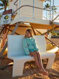 2 Electric Feel - Half-Zip Fleece for Girls 4-16 Bleu ERGPF03060 Roxy