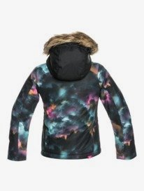 roxy, Jet Ski 2021 - Schneejacke für Mädchen, TRUE BLACK PENSINE (kvj6) Jet Ski 2021 - Snow Jacket for Girls ERGTJ03124
