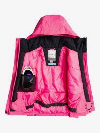 1 Girl's 4-16 Galaxy Insulated Snow Jacket Pink ERGTJ03128 Roxy