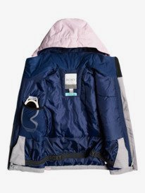 1 Girl's 4-16 Whist Insulated Snow Jacket Pink ERGTJ03131 Roxy