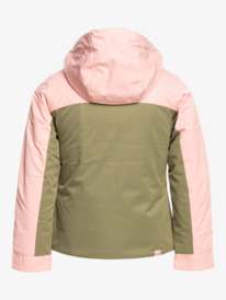 1 Free Jet Block - Veste de snow technique pour Fille Beige ERGTJ03141 Roxy