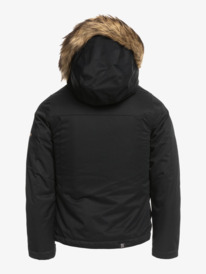 roxy, Girl's 4-16 Meade Girl Insulated Snow Jacket, TRUE BLACK (kvj0) Meade - Insulated Snow Jacket for Girls ERGTJ03143