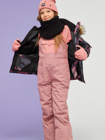 10 Jet Ski - Technical Snow Jacket for Girls 4-16 Black ERGTJ03162 Roxy