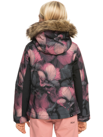 13 Jet Ski - Technical Snow Jacket for Girls 4-16 Black ERGTJ03162 Roxy