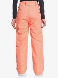 Pantalon De Snowboard Roxy Backyard Girl - Imperméable 10K, Isolation Thermique 60g - Coupe Regular Pour Fille - Pour Glisse Et Plein Air