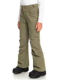 1 Diversion 2022 - Pantalon de snow isolant pour Fille Beige ERGTP03042 Roxy