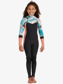 0 3/2mm Syncro GBS Combinaison Chest Zip pour Fille Multi-couleurs ERGW103045 Roxy