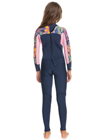 10 4/3mmSwell Series - Back Zip Wetsuit for Girls 8-16 Blue ERGW103057 Roxy