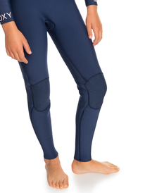 9 4/3mmSwell Series - Back Zip Wetsuit for Girls 8-16 Blue ERGW103057 Roxy