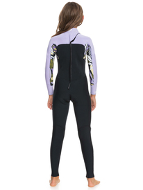 4 4/3mm Swell Series - Haut en néoprène back zip pour Fille Noir ERGW103057 Roxy