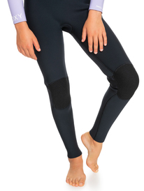 3 4/3mm Swell Series - Haut en néoprène back zip pour Fille Noir ERGW103057 Roxy