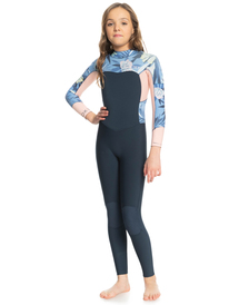 6 4/3mm Swell Series - Haut en néoprène back zip pour Fille Bleu ERGW103057 Roxy