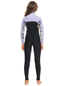 4 5/4/3mm Swell Series - Wetsuit met een Borstrits voor Meisjes Black ERGW103059 Roxy