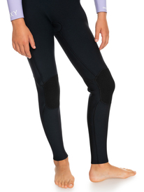 3 5/4/3mm Swell Series - Wetsuit met een Borstrits voor Meisjes Black ERGW103059 Roxy