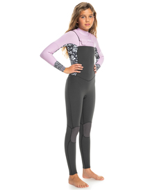 1 5/4/3mm Swell Series 2022 - Chest Zip Wetsuit for Girls Multicolor ERGW103059 Roxy