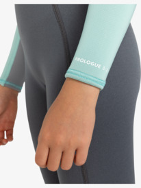 2 Girls 8-16 3/2mm Prologue Back Zip Wetsuit Green ERGW103065 Roxy