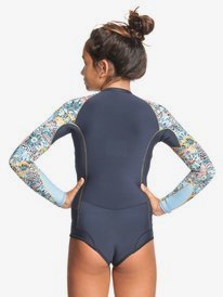 1mm Marine Bloom - Front Zip Springsuit for Girls  ERGW403020