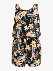roxy, Детский ромпер In The Mountain 8-16, ANTHRACITE RG TROPICAL BREEZE (kvj7) In The Mountain - Playsuit for Girls 8-16 ERGWD03180
