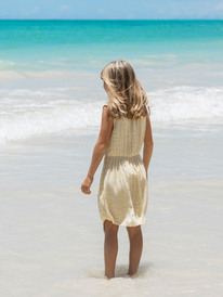 2 Girl's 4-16 One Sweet Day Tank Dress Yellow ERGWD03192 Roxy