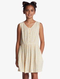 3 Girl's 4-16 One Sweet Day Tank Dress Yellow ERGWD03192 Roxy