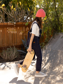 1 Girl's 4-16 Are You With Me Corduroy Overalls Blue ERGWD03201 Roxy