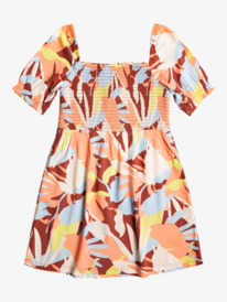 1 Girl's 4-16 Free The Animal Printed Mini Dress  ERGWD03205 Roxy