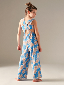 4 The Great Escape - Jumpsuit voor Meisjes 4-16 Blue ERGWD03210 Roxy