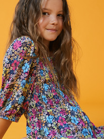 6 A Friend Like You Romper For Girls Blue ERGWD03214 Roxy
