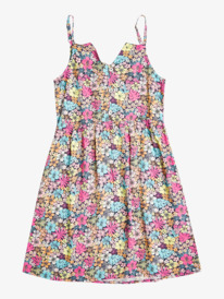 roxy, Girl's 4-16 Under The Sea Mini Dress For Girls, MOOD INDIGO TROPICAL RAYS (xbmg) Under The Sea - Mini Dress for Girls 4-16 ERGWD03216