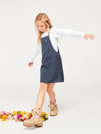 10 Girl's 4-16 Sunset Waves Dress Blue ERGWD03228 Roxy