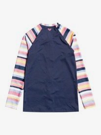 1 Girls 8-16 Lovely Shine Long Sleeve UPF 50 Rash Vest Pink ERGWR03263 Roxy