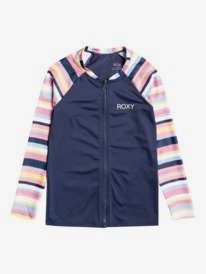 0 Girls 8-16 Lovely Shine Long Sleeve UPF 50 Rash Vest Pink ERGWR03263 Roxy