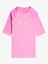 roxy, Beach Classics - Short Sleeve Rash Vest for Girls 6-16, CYCLAMEN (mgj0) Beach Classics - Short Sleeve Rash Vest for Girls 6-16 ERGWR03338