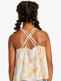 11 Good Influence - Vest Top for Girls 4-16 Vert ERGWT03113 Roxy