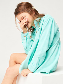 4 Girl's 4-16 Let You Know Corduroy Tank Blue ERGWT03126 Roxy