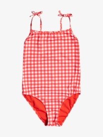 0 Girl's 7-16 Friendly Flower One-Piece Swimsuit  ERGX103106 Roxy