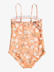 roxy, Girls 6-16 Moonlight Story One-Piece Swimsuit, TOASTED NUT RG RETRO ISLE S (ckn8) MOONLIGHT STORY PT ONE PIECE ERGX103144