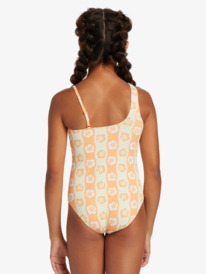 roxy, Wavy Flower - One-Piece Swimsuit for Girls 6-16, AMBROISIA WAVE BABE BIG (gbg4) Wavy Flower - One-Piece Swimsuit for Girls 6-16 ERGX103157