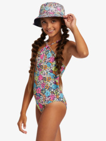 1 Girl's 7-16 Daisy Mood One-Piece Swimsuit  ERGX103159 Roxy