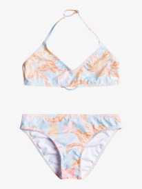 roxy, Good Romance - Triangle-Bikini-Set für Mädchen 8-16, COOL BLUE S RG ISLAND TIME (xbwy) Good Romance - Triangle Bikini Set for Girls 8-16 ERGX203407