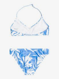 roxy, Детское бикини с лифом-бралетт Flowers Addict 8-16, REGATTA S SURF TRIPPIN BICO (bla7) Flowers Addict - Triangle Bralette Bikini Set for Girls 8-16 ERGX203415