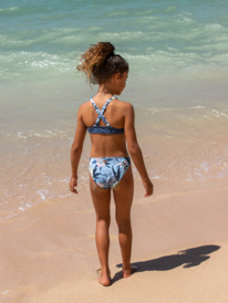 2 ROXY Sporty Spirit - Ensemble de bikini crop-top pour Fille Bleu ERGX203443 Roxy