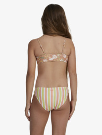 roxy, Girls 6-16 Moonlight Story Athletic Bikini Set, TOASTED NUT RG RETRO ISLE S (ckn8) MOONLIGHT STORY ATHLETIC SET ERGX203464