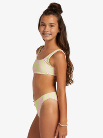 13 Hibiscus - Ensemble Bikini Réversible pour Filles 6-16 ans Vert ERGX203513 Roxy