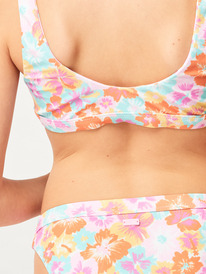 3 Girl's 7-16 Reversible Floraya Crop Top Set Bikini Set Orange ERGX203533 Roxy