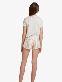 3 Surfing In Rythm - Boyfriend T-Shirt for Girls 4-16 White ERGZT03649 Roxy