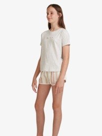 4 Surfing In Rythm - Boyfriend T-Shirt for Girls 4-16 White ERGZT03649 Roxy